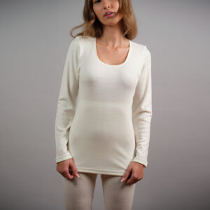 Thermo Fleece® - Ladies Long Sleeve - Scoop Neck